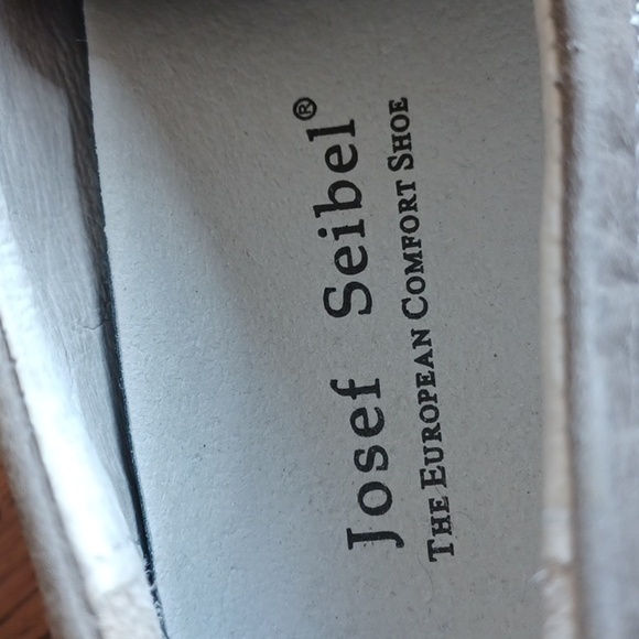 Josef Seibel Caspian European sneaker gray size 39 Eur 8 US - Picture 8 of 9